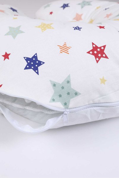 Generic Brand Breastfeeding Pillow Starry White