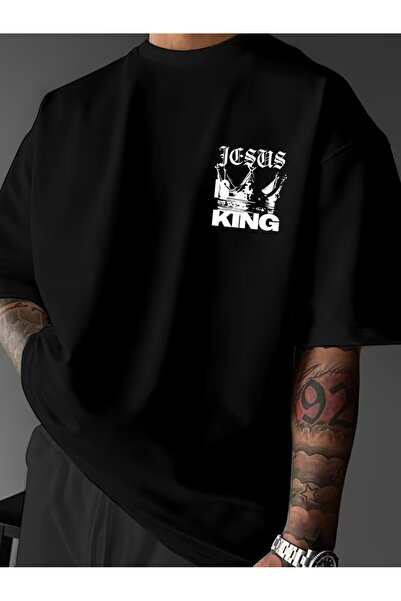 AEMİ T-Shirt - Μαύρο - Oversize