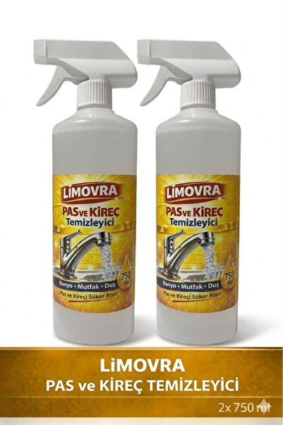 Pas ve Kireç Temizleyici 2x 750 ML