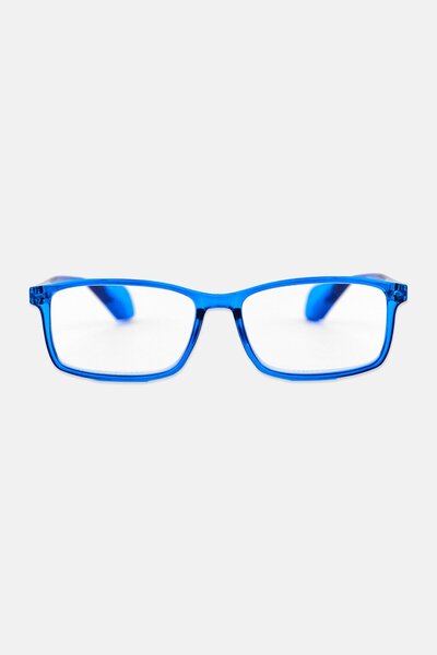 A & A Glasses Women WRS7003S Rectangular Reading Glasses, Blue