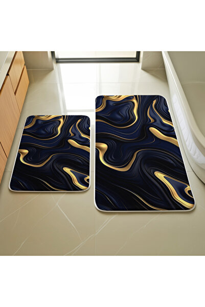 GENELOEM Ethnic Pattern 2-Piece Mat Set M177
