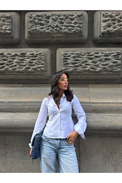 By BAYANA Women's Long Sleeve Slim Fit Shirt