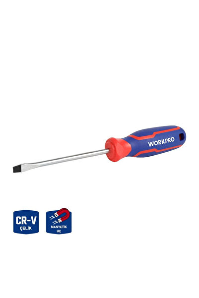Workpro WP221013 3x75mm CR-V Profesyonel Düz Tornavida