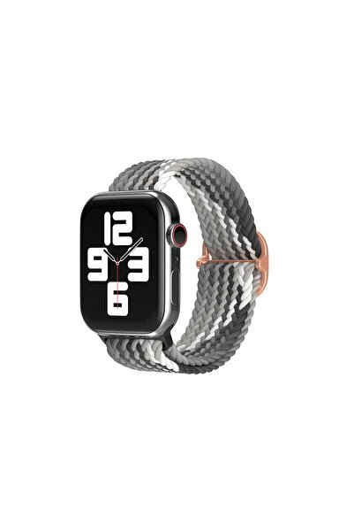Generic Brand Watch 22mm Strap (Not a Watch) - Gray-Black