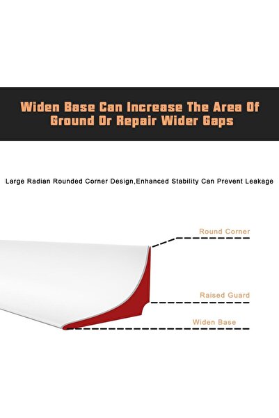 zayen Bandă de Etanșare din Silicon 4m – Anti‑Apă, Anti‑Mucegai, Adeziv Dublu