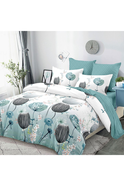 Pucioasa Bed linen with elastic 180x200 for double bed Pucioasa, 6 pieces, SD...