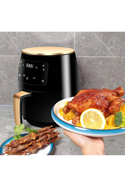 OEM Φούρνος χωρίς λάδι 6 λίτρων, Ψηφιακή οθόνη, 2400 W, Λειτουργία ψησίματος