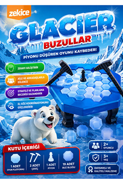 VELLESERAY'S HOME ❄️ Glacier Buzullar Denge Oyunu – Eğlenceli ve Stratejik Ai...