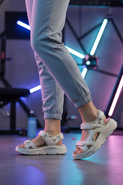 lumberjack Gn-4907 Beige Women's Comfort Daily Sandals