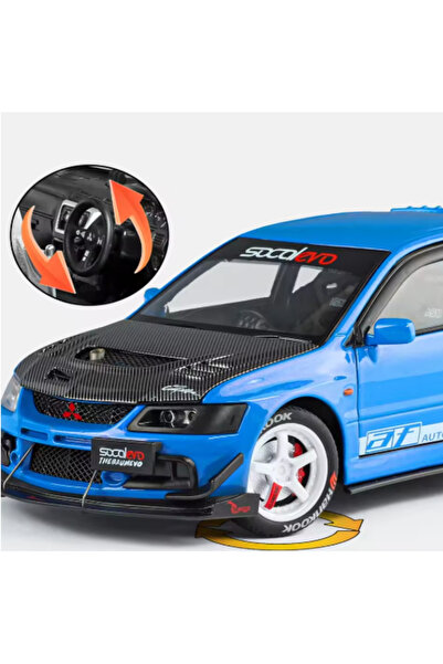 TOYTOPIA 1:24 ölçekli detaylı Mitsubishi Lancer Evolution EVO9