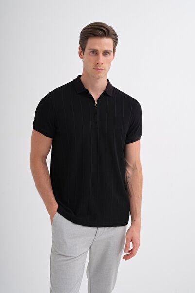 Cazador Erkek T-shirt 42380 SİYAH
