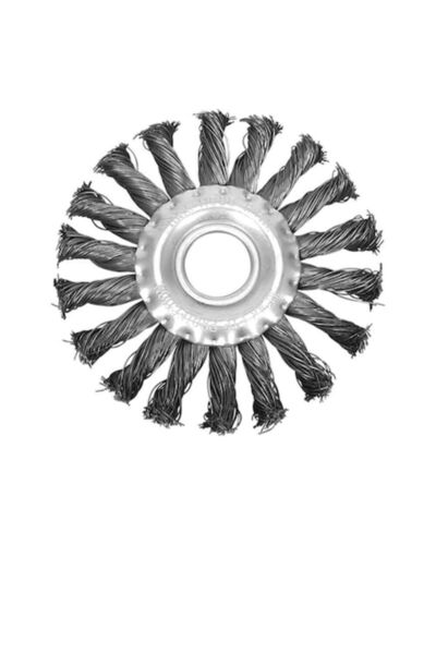 Vorel Perie de sârmă cu sârmă răsucită, 100mm