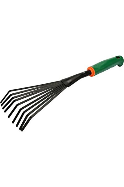 Toya Mini greblă, Toya, Plastic, 40cm, Verde/Negru