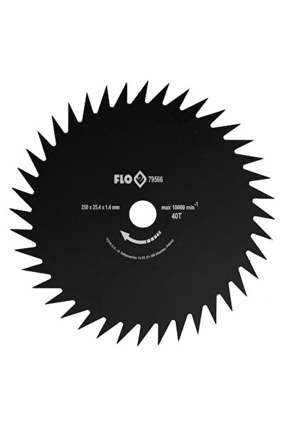 Flo Disc pentru motocoasă cu dinți ascuțiți, 40 dinți, 25.4 x 450 mm