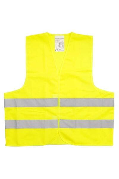 Vorel Vestă de avertizare Vest-G, Galben, Mărimea L