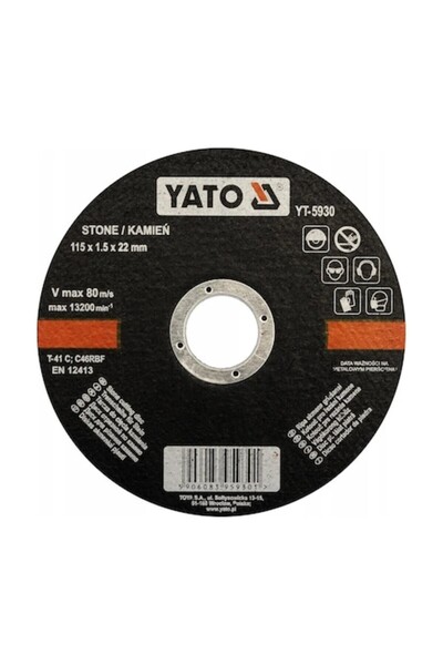yato Disc abraziv pentru metal 115x1.5x22 mm
