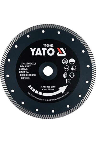 yato Disc diamantat, 230X22.2X2 mm