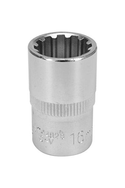 yato Cheie tubulară canelată, YT-14828, 1/2 ", 16x38mm