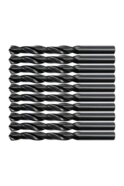 yato Set of 10 HSS drill bits for metal, diameter 4.8 mm