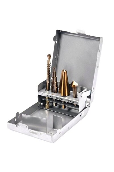 yato Set de 4 burghie etajate pentru metal YT-44705