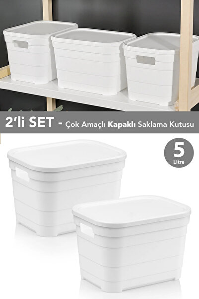 Meleni Home Διακοσμητικό κουτί αποθήκευσης πυραμίδας με καπάκι - Οργανωτής ντ...