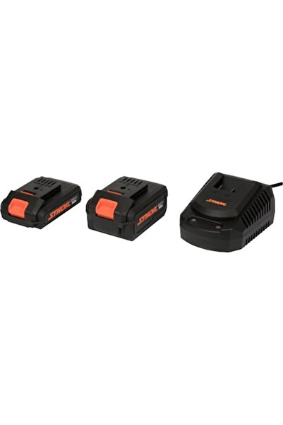 Sthor Set de 2 baterii Li-Ion 4Ah+2Ah și încărcător pentru 20V