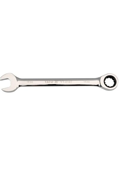 yato Cheie combinată dreaptă cu clichet, 10mm, YT-0191