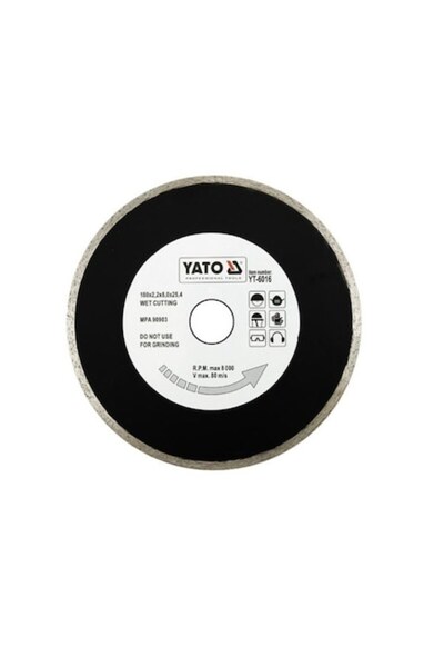 yato Disc diamantat continuu 200X25.4X2.2MM