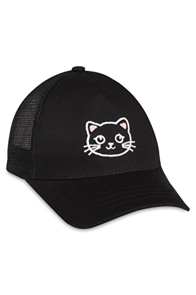 Civil Baby Cat Bebek Kız Kep Şapka - Siyah