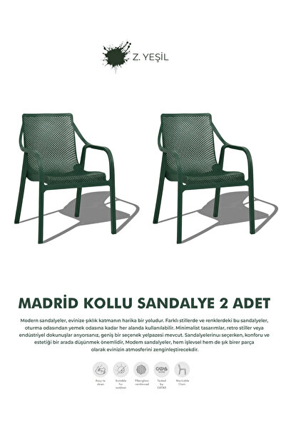 Daim Plastik MADRİD LÜX CAFE & RESTAURANT SANDALYESİ