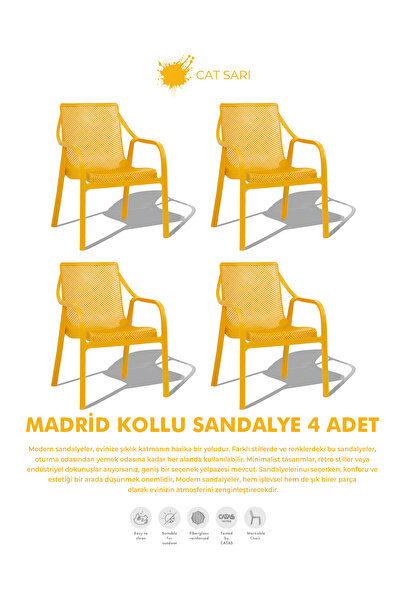 Daim Plastik MADRİD LÜX CAFE & RESTAURANT SANDALYESİ