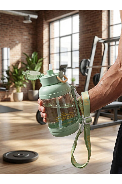 Finelook Portable Kids Water Bottle with Straw & Handle – Leakproof Sport Bottle