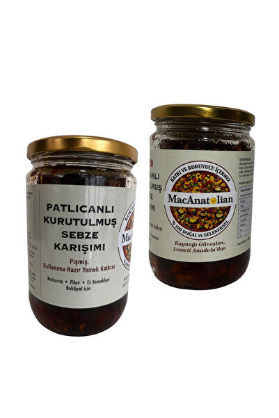 MACANATOLİAN Patlıcanlı Kurutulmuş Sebze Karışımı / Kullanıma Hazır Yemek Kat...
