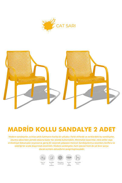 Daim Plastik MADRİD LÜX CAFE & RESTAURANT SANDALYESİ