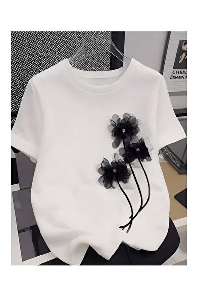 DAXİS Sportwear Company 3 ΜΑΥΡΑ ΜΠΛΟΥΖΑΚΙΑ ΜΕ ΣΤΑΜΠΑ ΛΟΥΛΟΥΔΙΩΝ