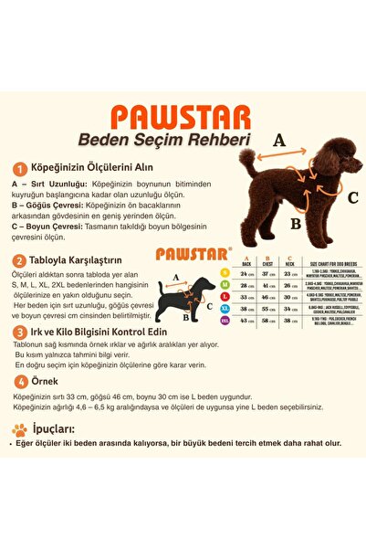Pawstar Haki Chicago Ethnic Weave Küçük Irk Köpek Pofuduk Ceket