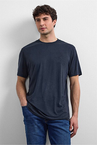 Back And Bond Antrasit Erkek Regular Fit T-Shirt REGULAR FIT FLAMLI BASIC TSHIRT