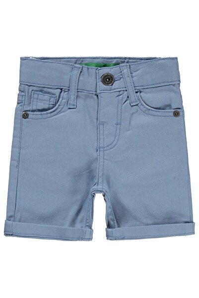 Tommiks Kids Gabardin 6-24 Ay Şort - Mavi