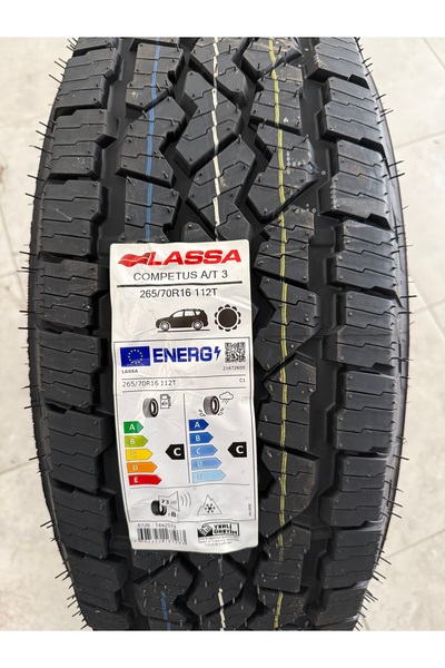 Lassa / 265/70R16 (COMPETUS A/T3) 2025 YAZ LASTİĞİ (1 ADET FİYATIDIR)