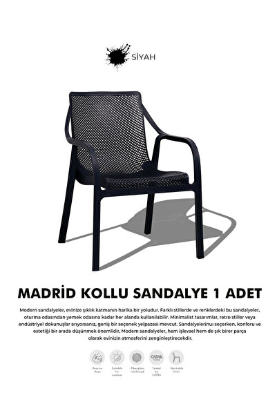 Daim Plastik MADRİD LÜX CAFE & RESTAURANT SANDALYESİ