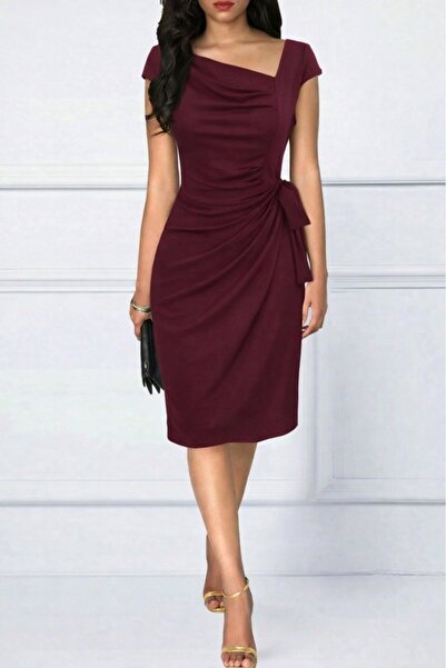 JANES Φόρεμα - Πολύχρωμο - Ασύμμετρη