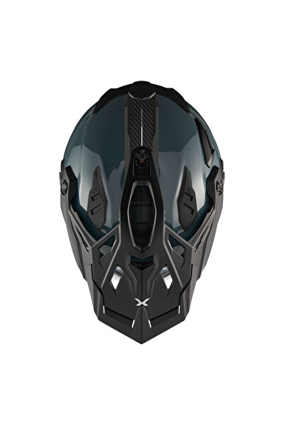 Nexx X.WED 3 WILD PRO KARBON MAVİ KAPALI ENDURO MOTOSİKLET KASKI