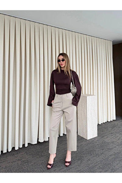 Laluvia Παντελόνι Stone Classic ίσιας γραμμής - 9957