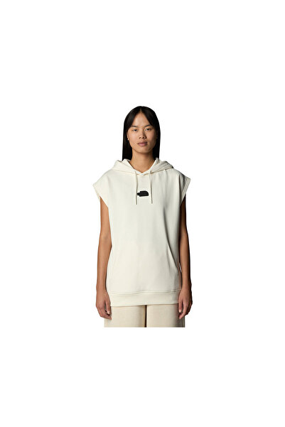 THE NORTH FACE W Ss Relaxed Hoodie Γυναικεία Casual Φούτερ NF0A8BW2QLI1 Λευκό