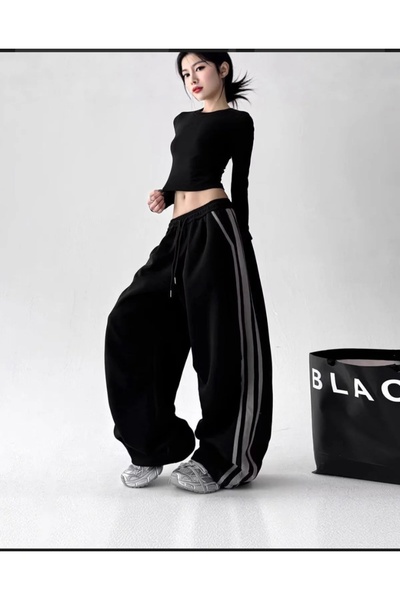 eyonnwear Y2k Ουνισέξ Πλεκτό Παντελόνι/Φόρμα