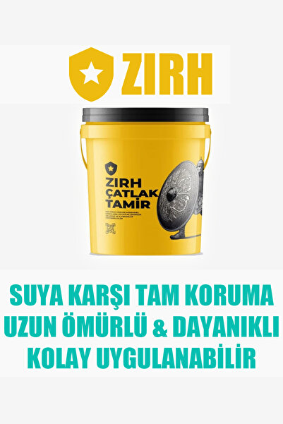 PROZEK ZIRH Duvar Beton Çatlak Tamir Malzemesi 15 KG