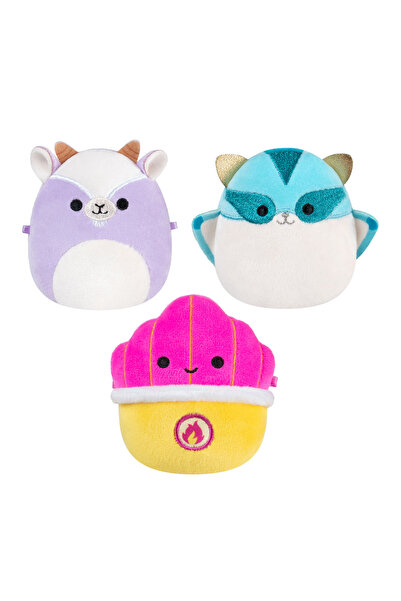 Squishmallows مجموعة ميكرومالوز المكونة من 3 شخصيات MM0191