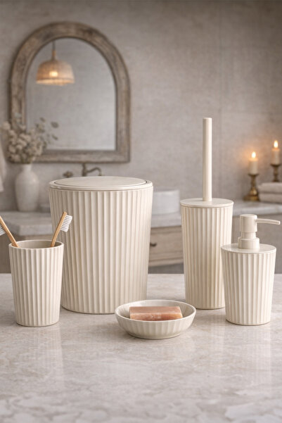 Prima Nova Ridge Bathroom Set - Beige