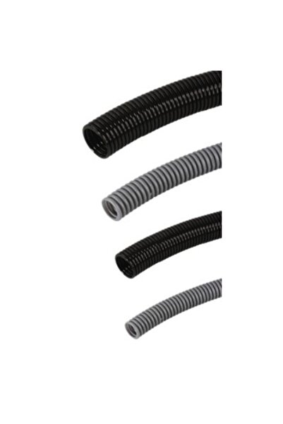 Mutlusan Ø21 İZOLELİ ÇELİK SPİRAL BORU (SİYAH) (50 METRE)