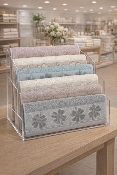 CES HOME مجموعة من 6 مناشف مطبخ (50 × 30)